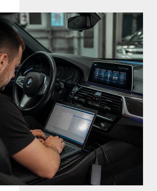 Русификация мультимедиа BMW для авто под ключ в Астрахани