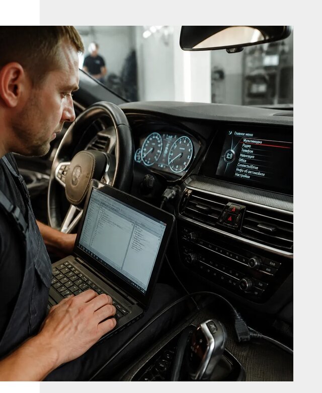 Русификация приборной панели BMW для авто в Астрахани от компании