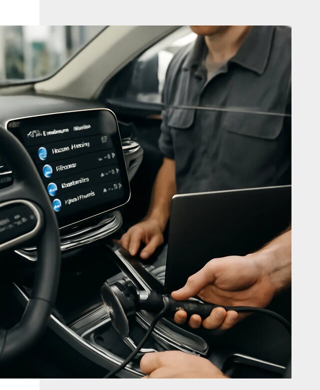 Установка приложений Geely для мультимедиа автомобиля в Астрахани