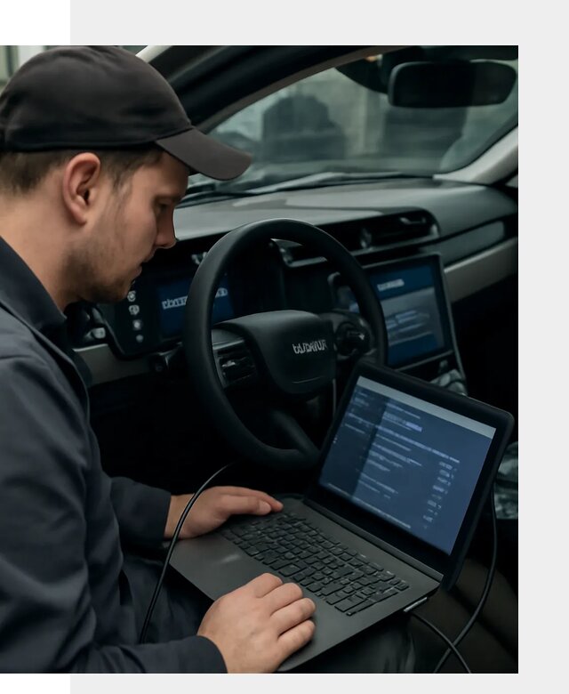 Профессиональная русификация автомобилей Lynk Co в Астрахани