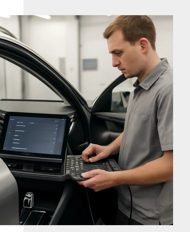 Русификация мультимедиа автомобилей Lynk Co в Астрахани