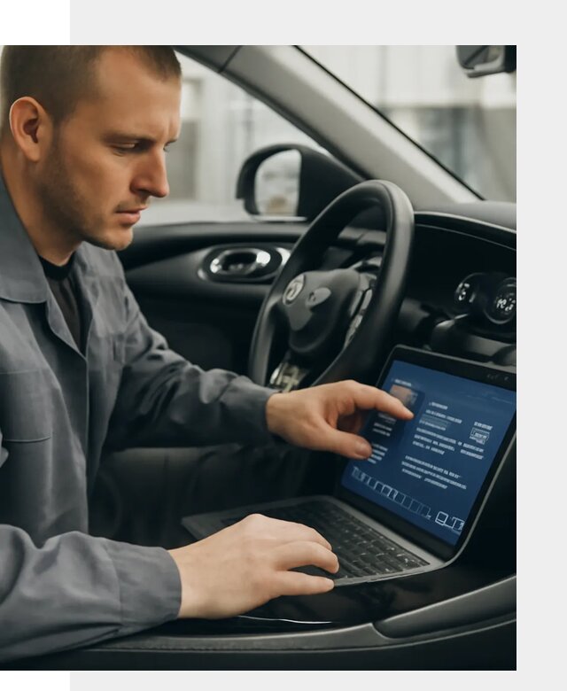 Русификация приборной панели автомобиля Lynk Co в Астрахани