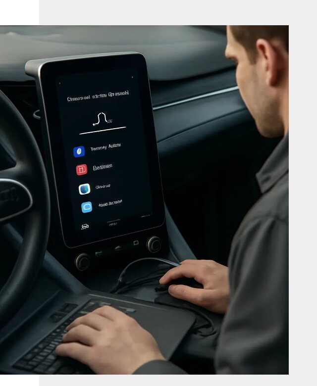 Установка приложений Lynk Co на автомобиль в Астрахани