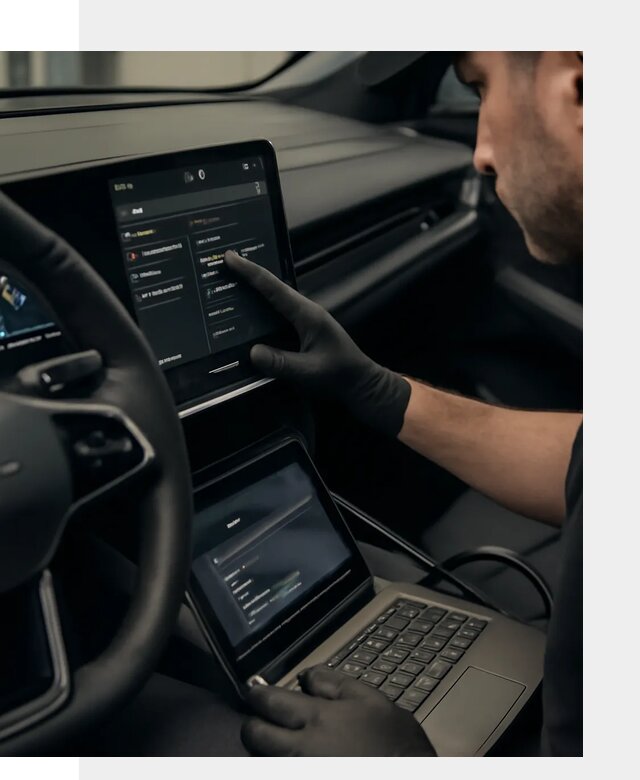 Русификация приборной панели Rising автомобиля в Астрахани