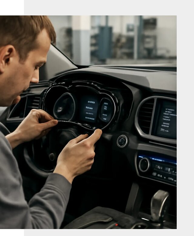 Русификация приборной панели автомобилей Hyundai в Астрахани
