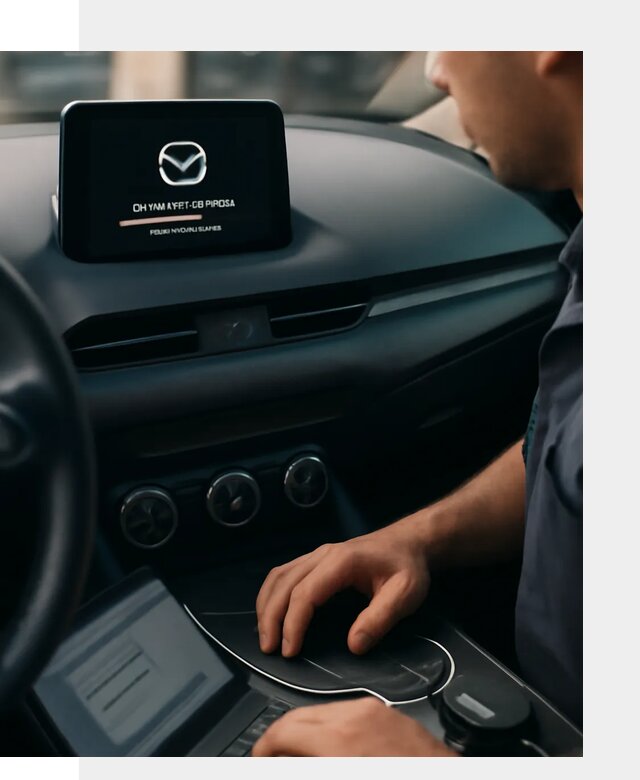 Установка приложений Mazda на мультимедийную систему в Астрахани