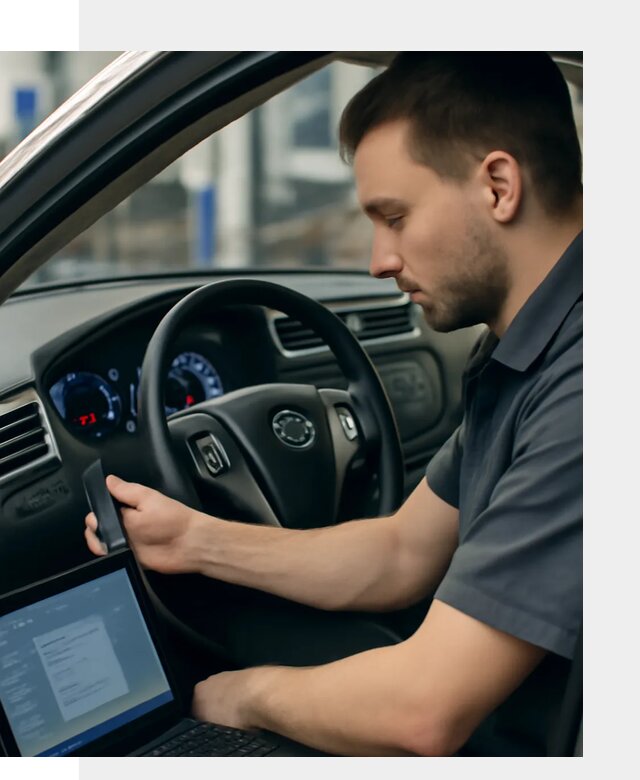 Русификация приборной панели Nissan для авто в Астрахани
